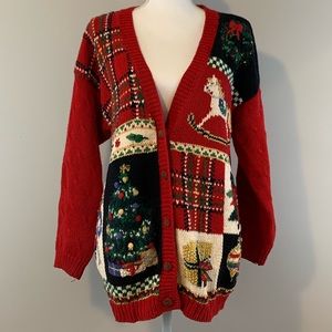 Vintage ‘90’s Ugly Christmas Sweater Size Medium